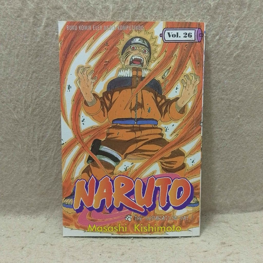 Buku Komik Naruto Vol 26 - Masashi Kishimoto