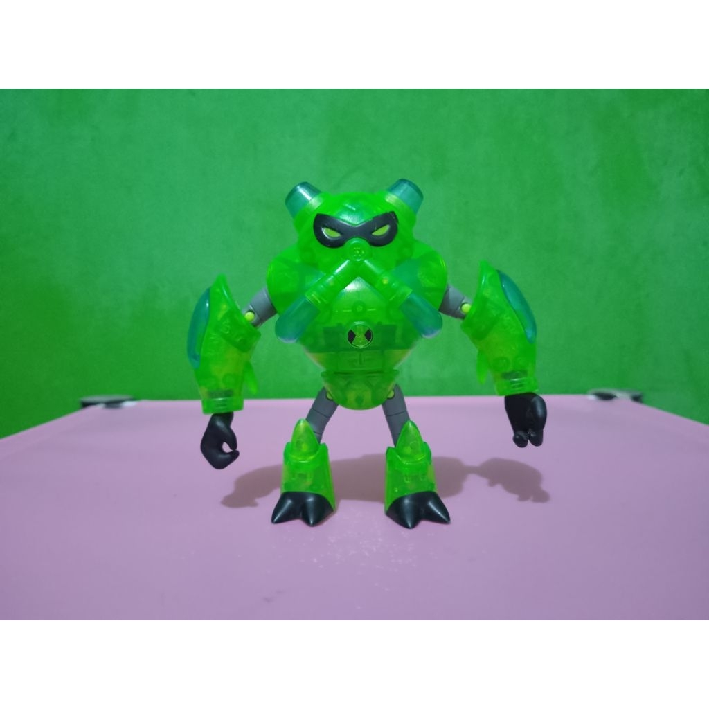 Figure BEN 10 ULTIMATE ALIEN OUT OF THE OMNITRIX - OVERFLOW - CN Playmates Murah Retro Vintage Rare 