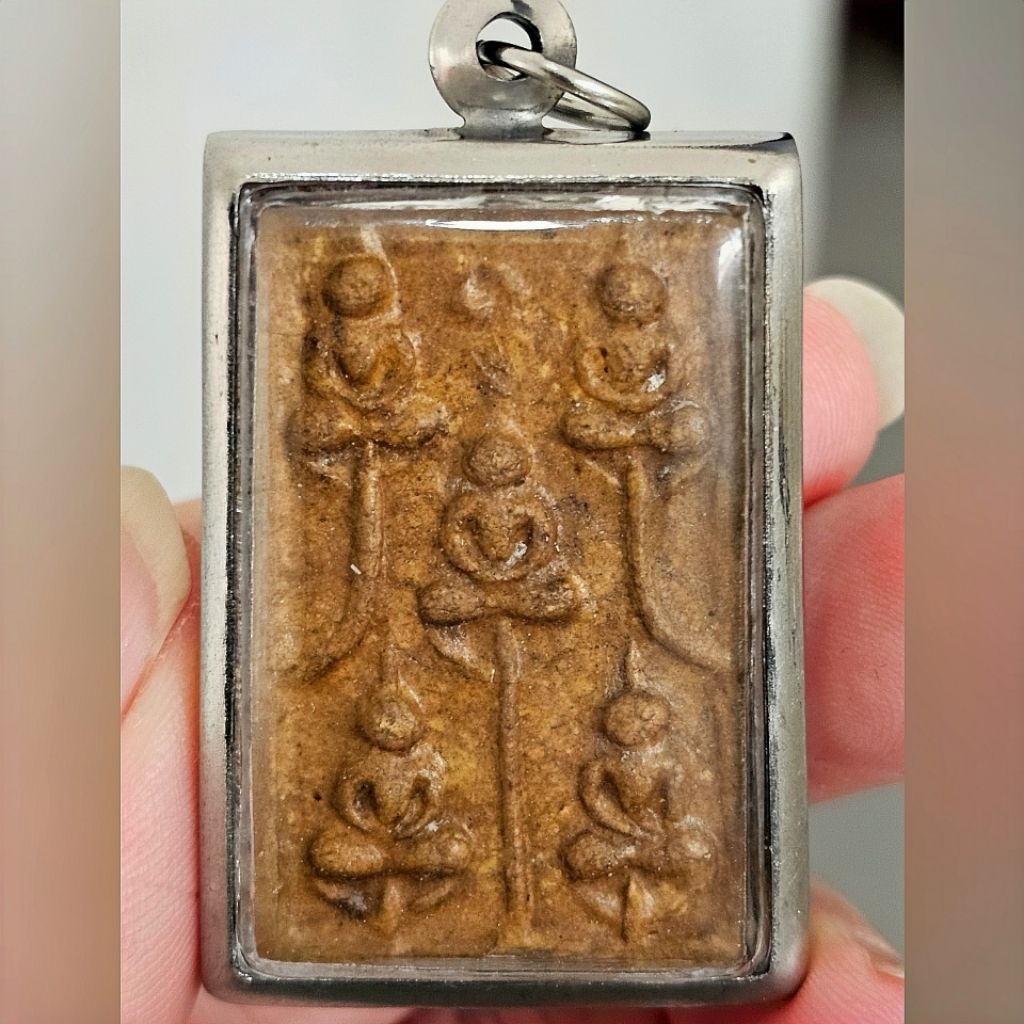 Phra Chao Ha Phra Ong (5 Buddha) ~ Lp Mian & Lp Mahasila