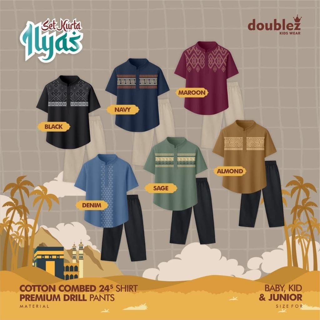 SET KURTA ANAK ILYAS