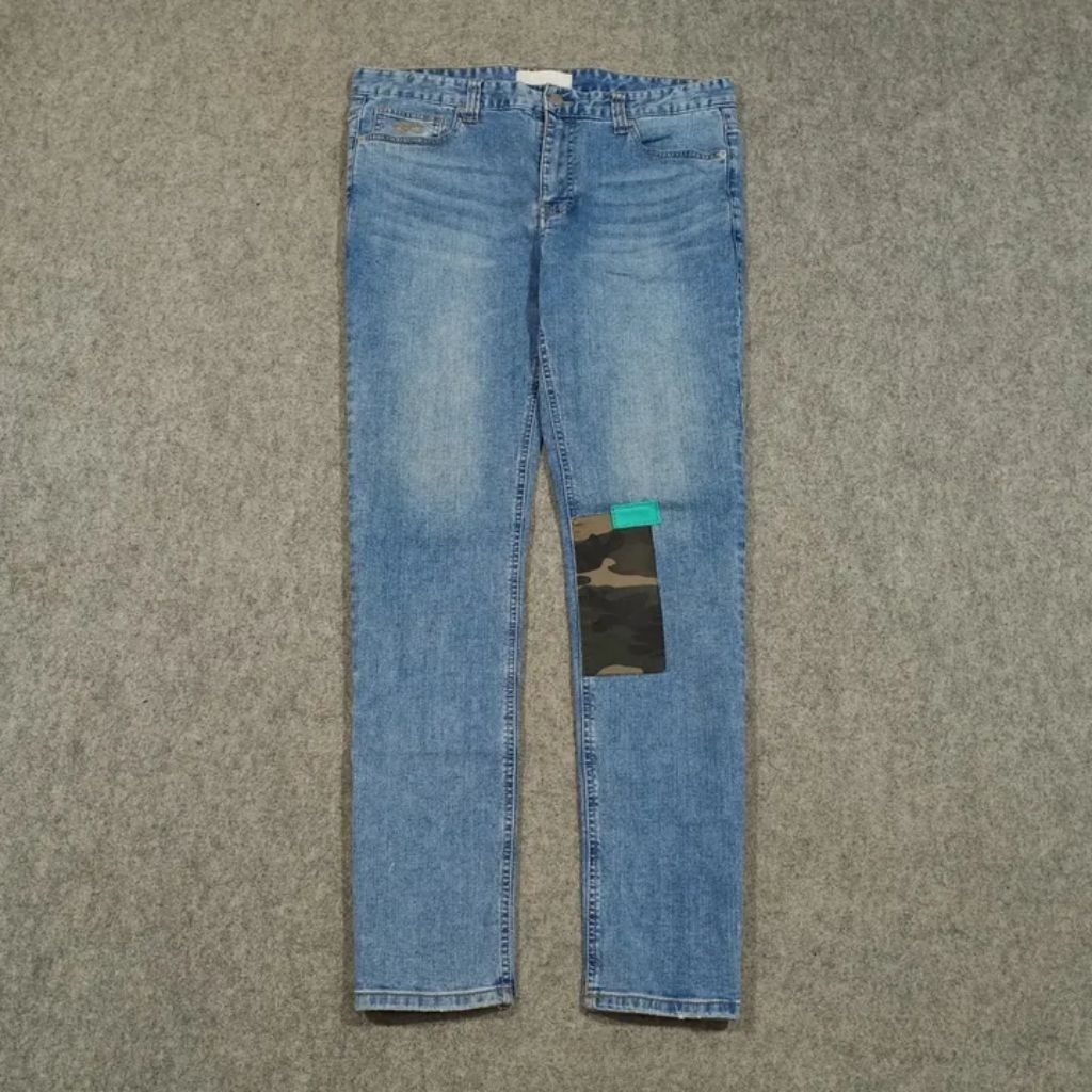 celana jeans panjang pria slim fit jeans PLAC size 36 second