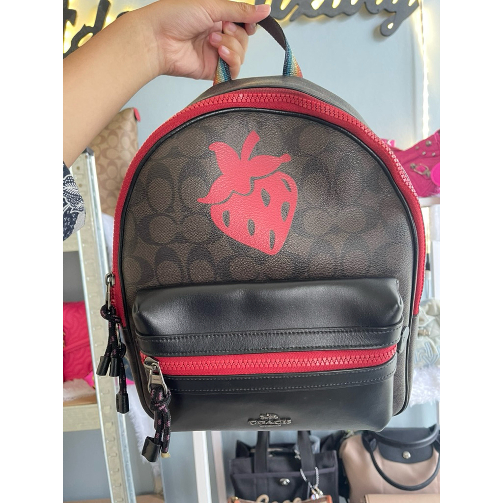 Ransel Coach leather