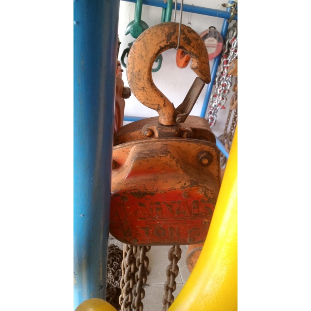 Chain Block 1ton VITAL / Takel VITAL 1 Ton × 5meter