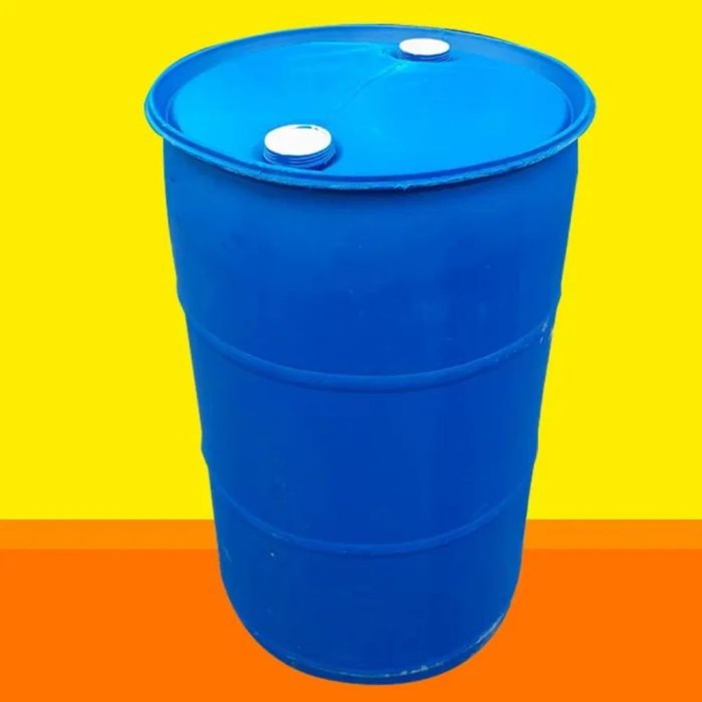 Drum Kosong Plastik BEKAS 200 Liter per bh