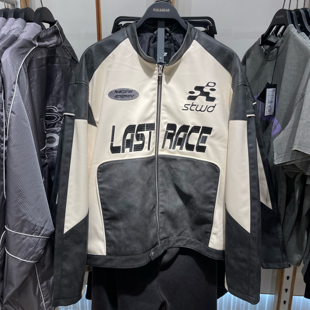 Jaket Leather Stwd PULL&BEAR MEN Jastip (jasa titip)