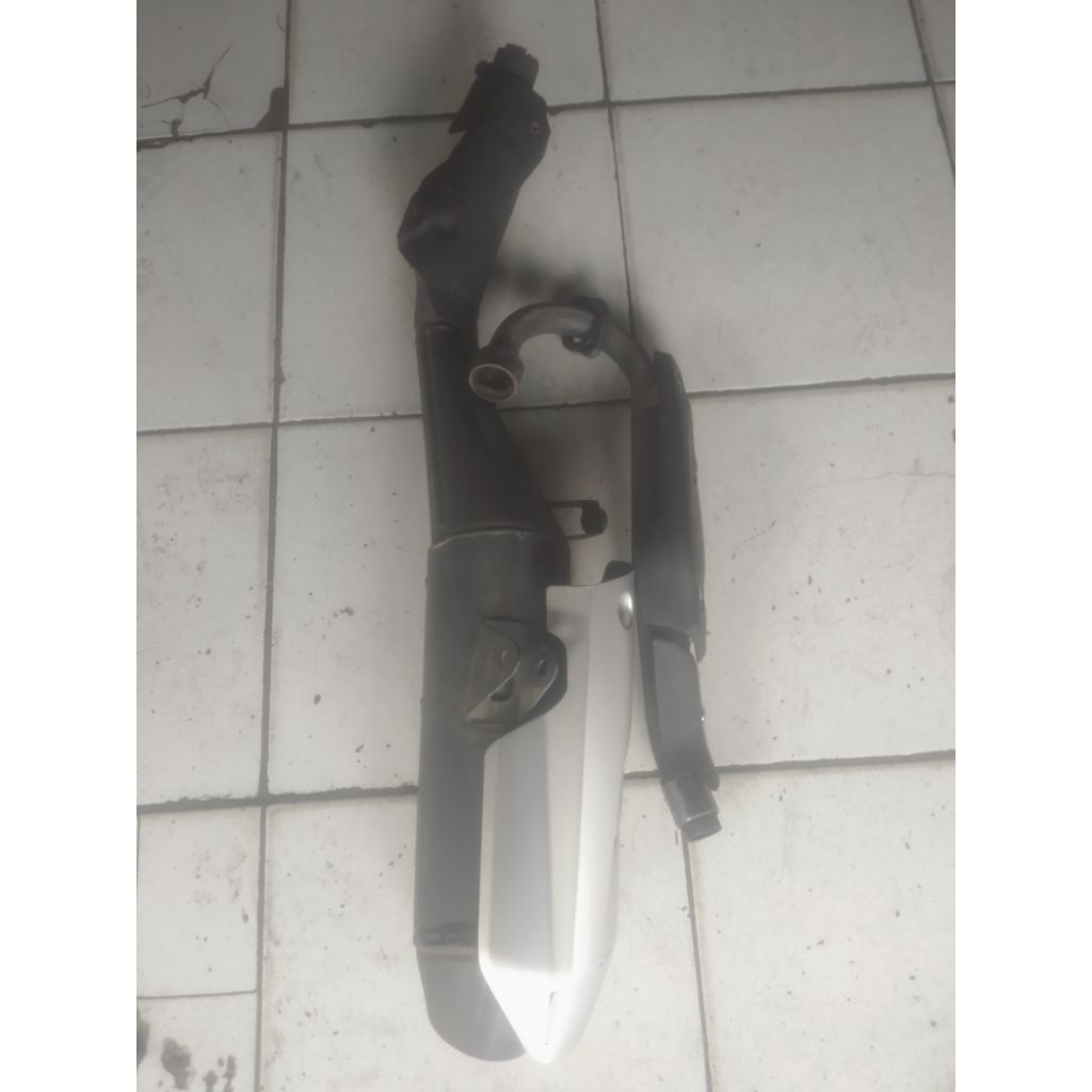 Kenalpot standar CRF 150L original copotan