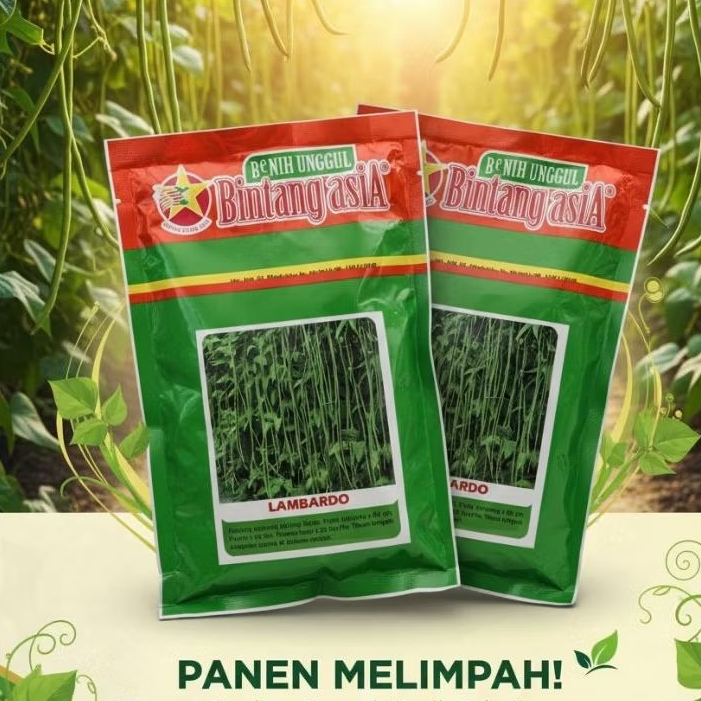 Benih Kacang Panjang LAMBARDO 500 Gram Bintang Asia