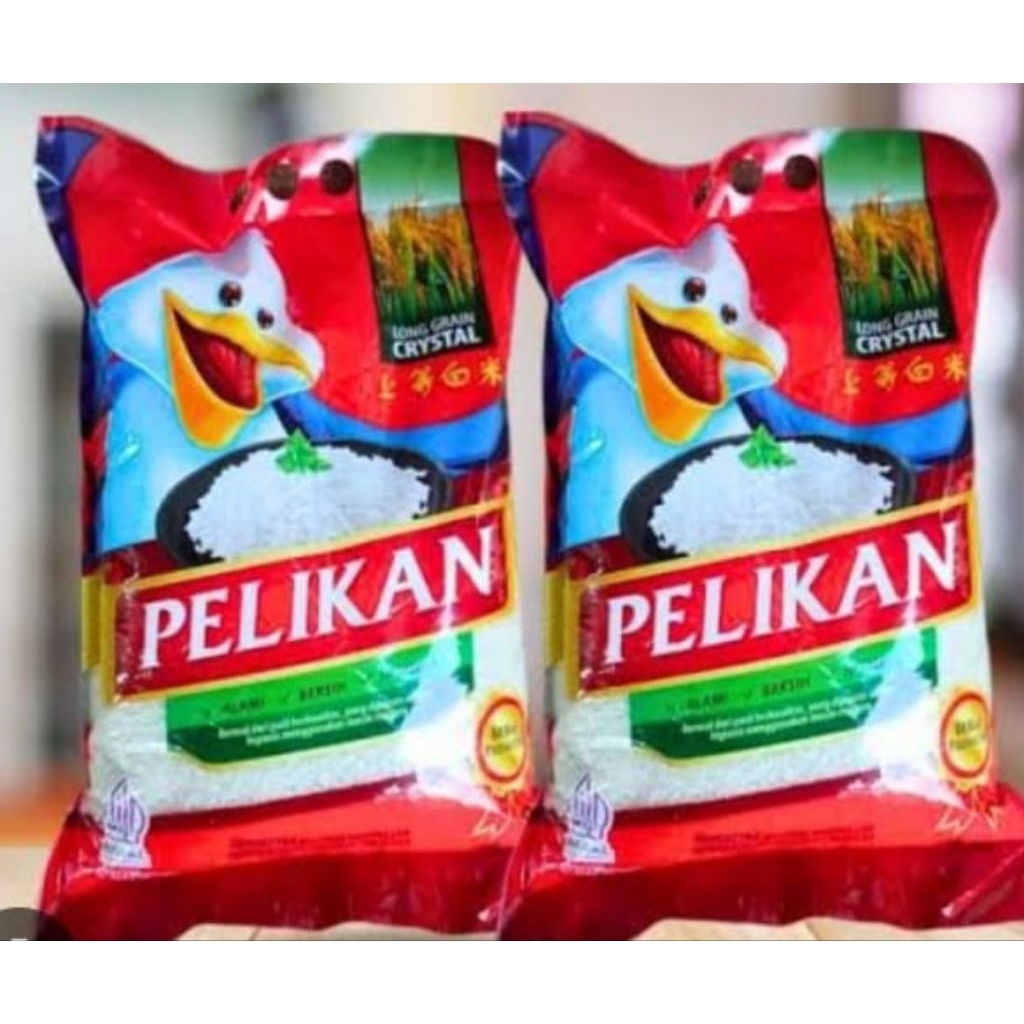 beras pelikan 3kg