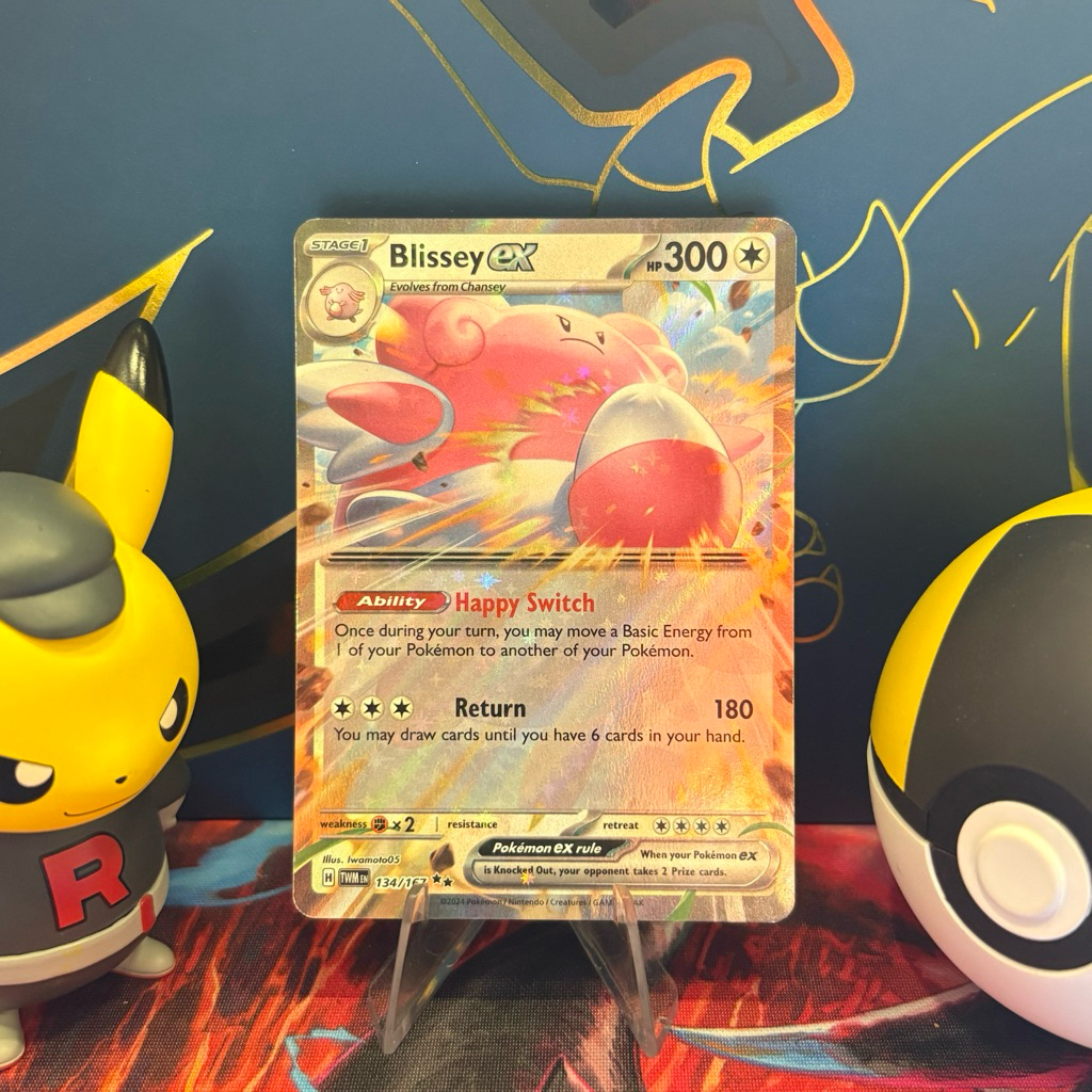 Blissey Ex 134/167 ENG - Double Rare - Twilight Masquerade - Pokemon TCG