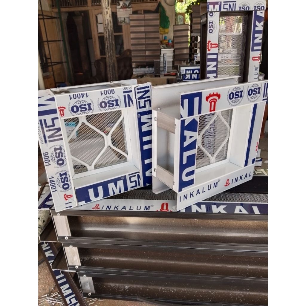 Loster Alumunium Ventilasi Udara Anti Karat Roster Rumah Lubang Angin