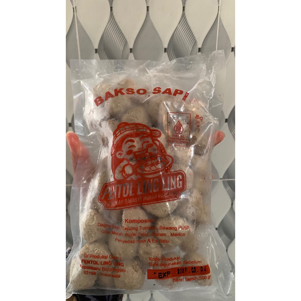 Baso Sapi Isi 50 biji