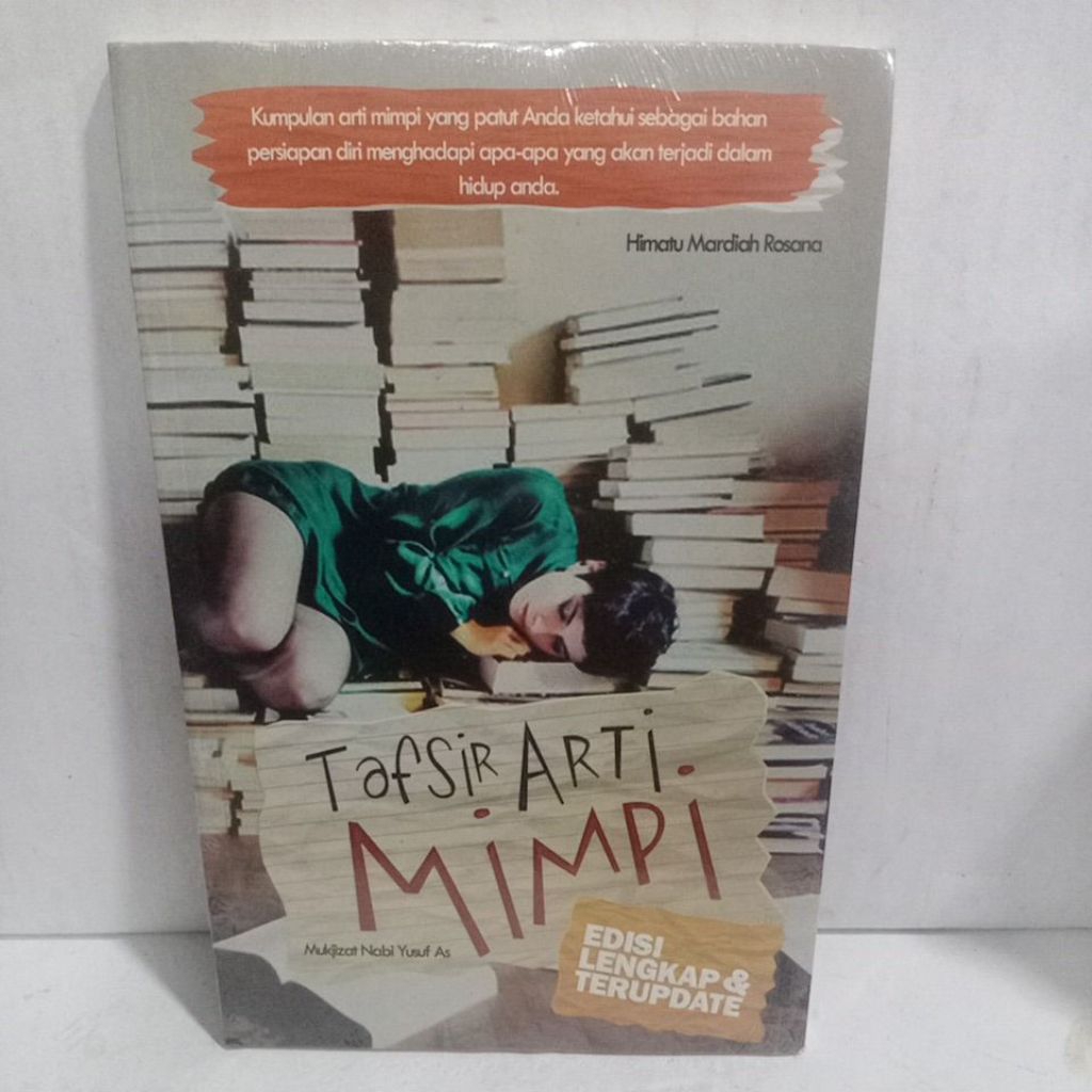 Buku Tafsir Arti Mimpi EDISI LENGKAP DAN TERUPDATE