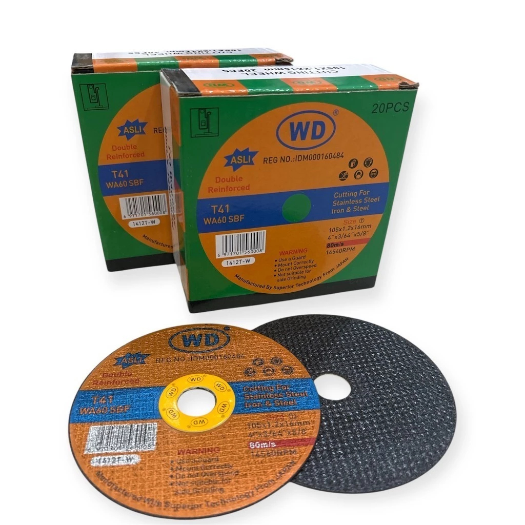 WD RESIBON / MATA GERINDA / BATU POTONG BESI 4” (isi 20 pcs)