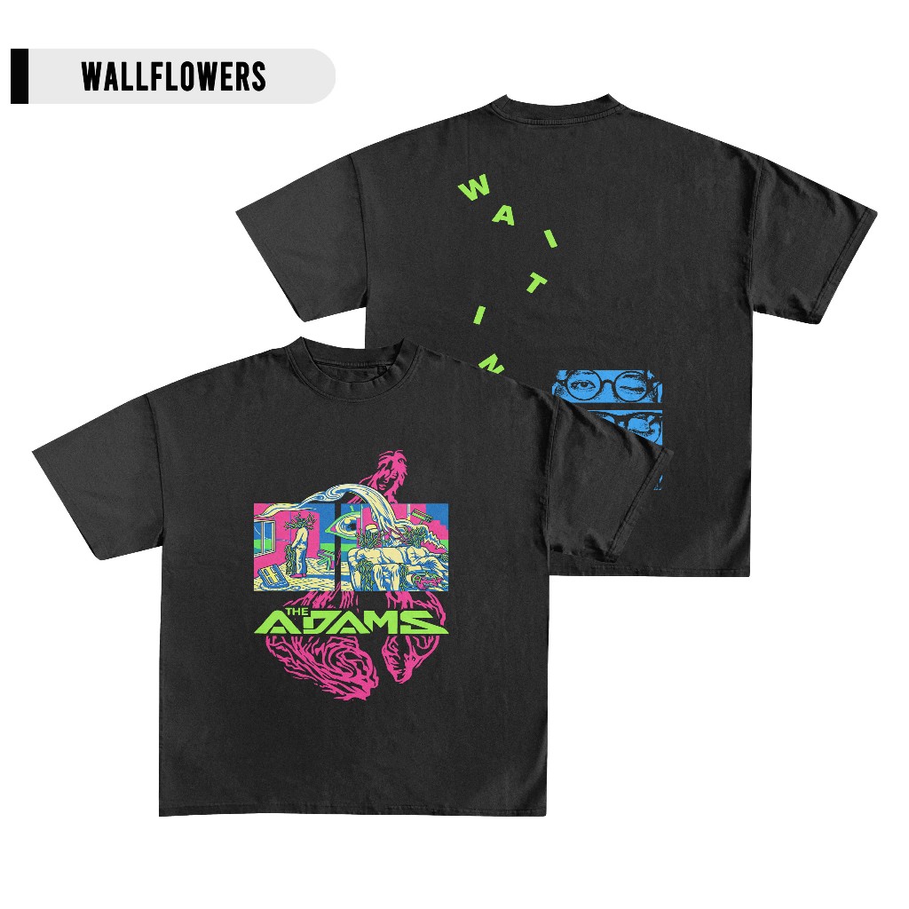T-shirt the adams - Waiting / Tshirt Band the adams waiting / Kaos distro Pria Wanita