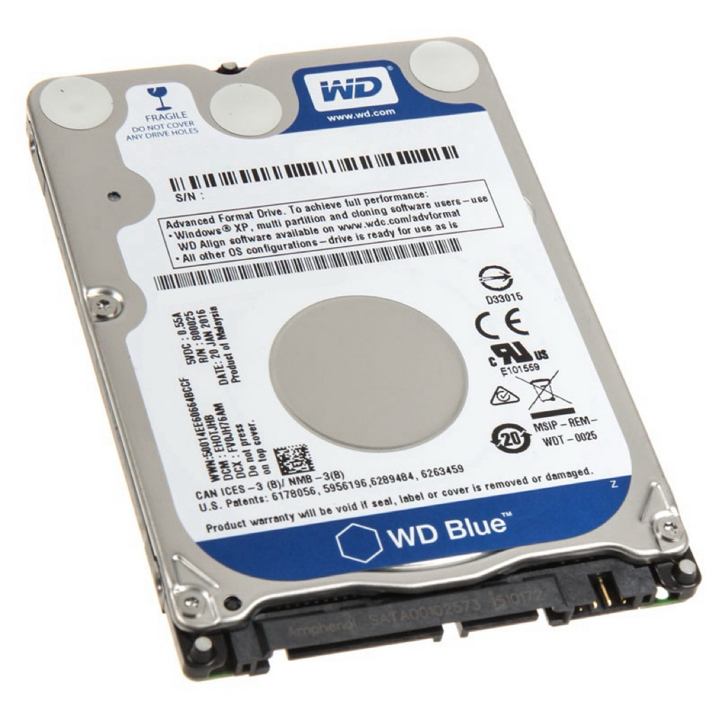 Hardisk WD Blue Mobile HDD 500GB WD5000LPCX WD5000LPVX