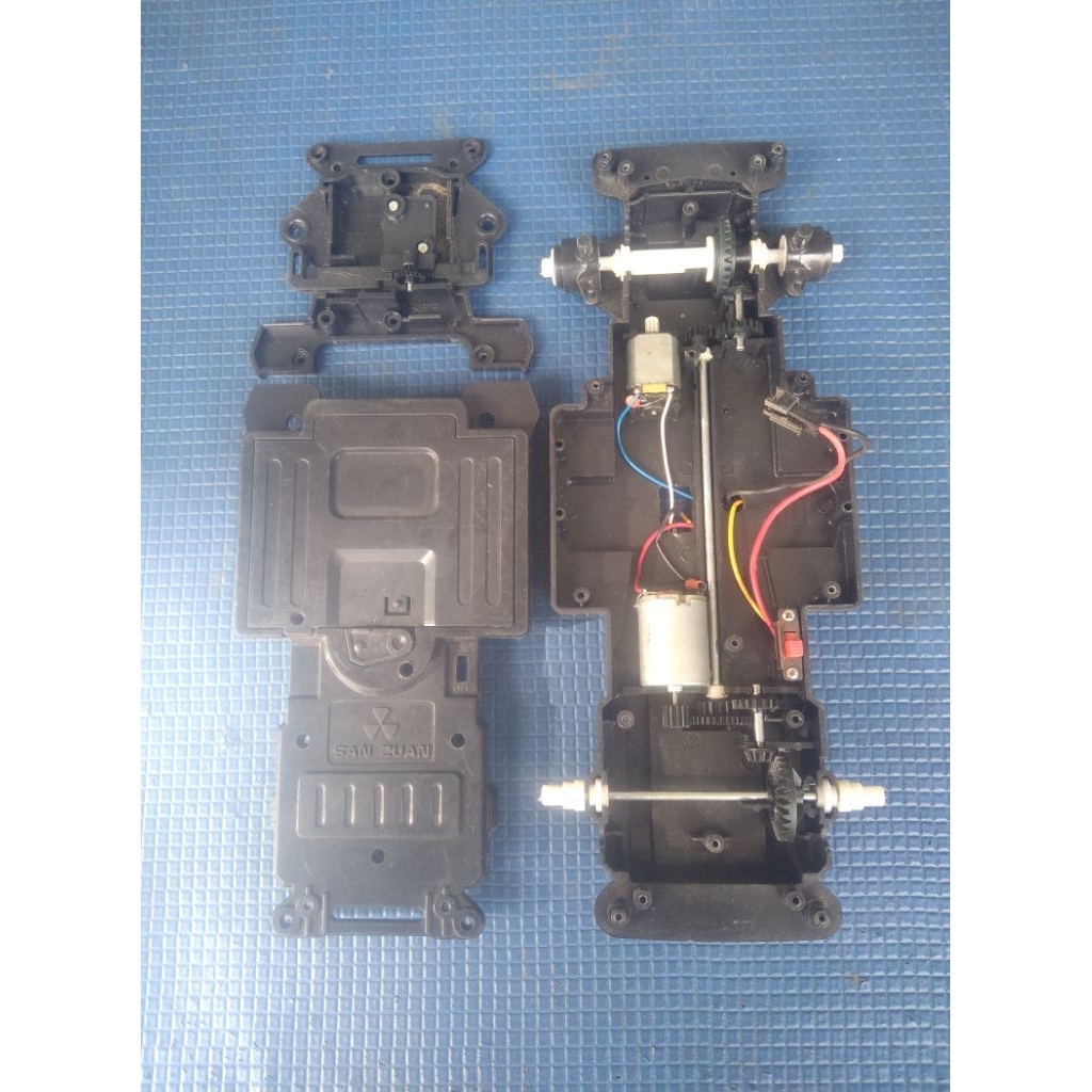 Sasis Komplit SanZuan RC Drift 4WD 1/14