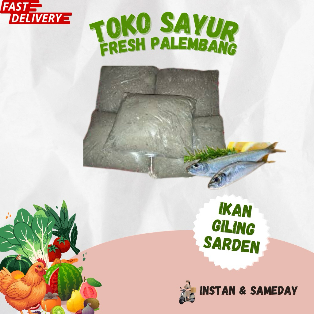 Ikan Giling Sarden Fresh - Toko Sayur Fresh Palembang