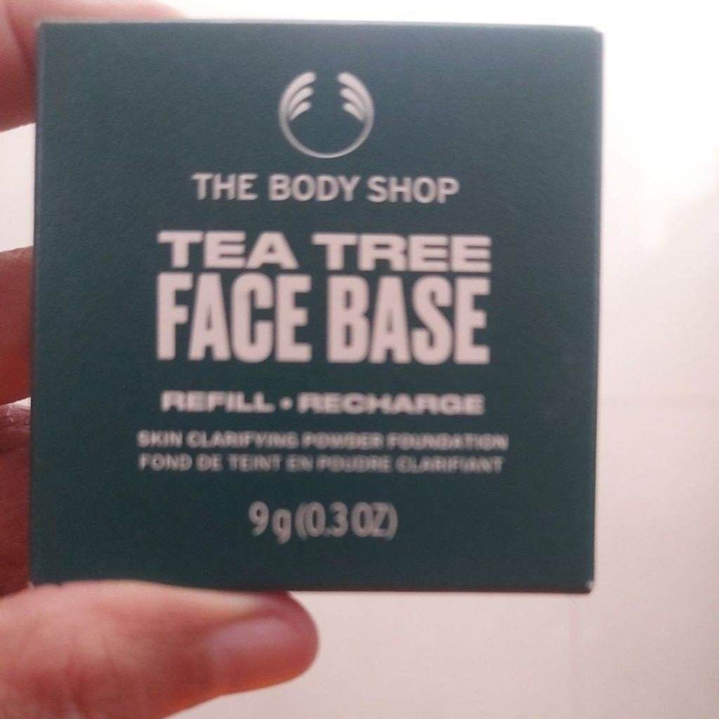 Bedak Refill The Body Shop Tea Tree Face Base Medium 1N Refill