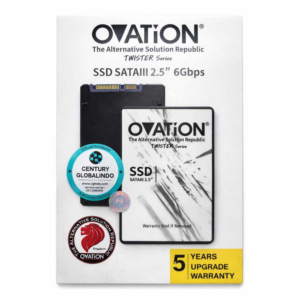 SSD Internal Ovation 256Gb 2.5" SATA III SSD Ovation 6Gbps