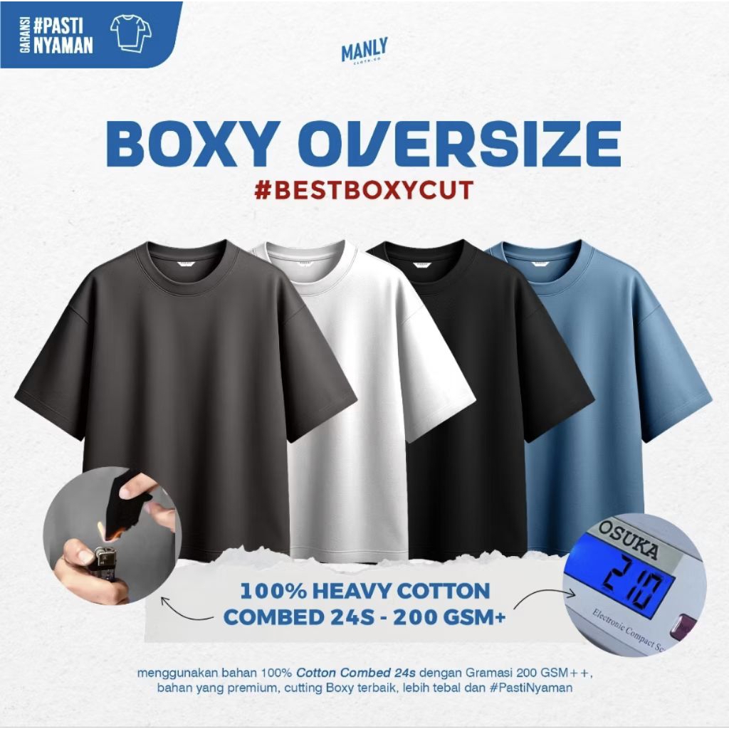 KAOS Oversize cowok, KECE KEREN BIAR TAMBAH GANTENG