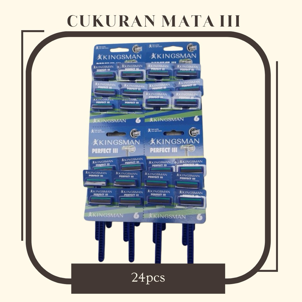 [ 1 LEMBAR ] CUKURAN KINGSMAN MATA 3 / CUKURAN KUMIS MURAH