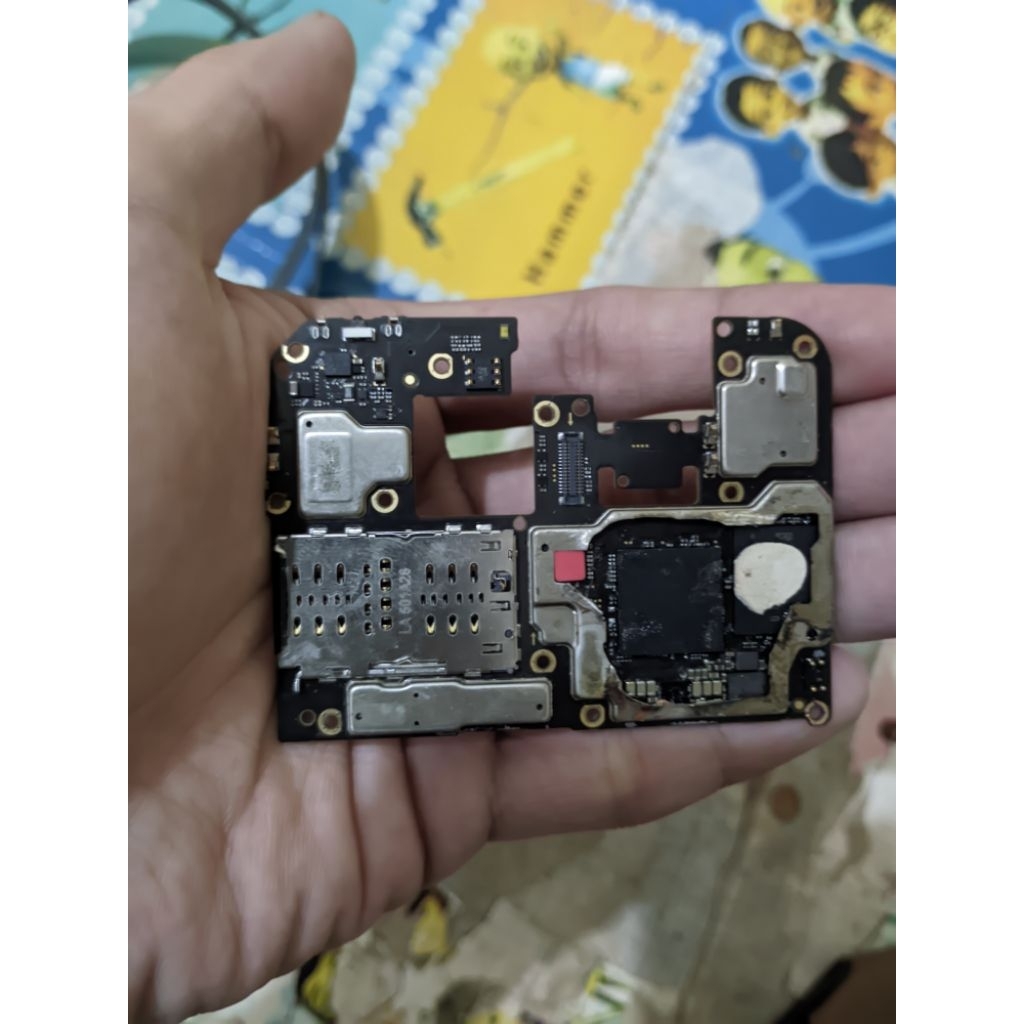 mesin Poco X3 pro minus CPU sepaket dengan Dus.