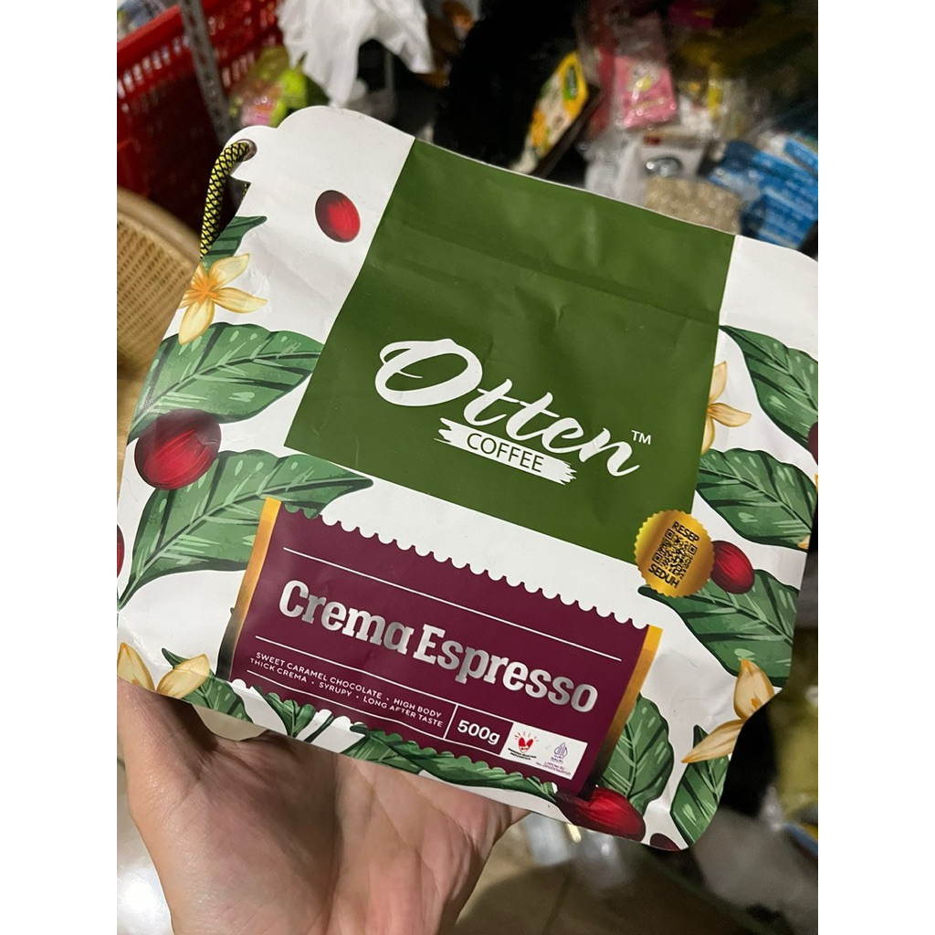 Kopi Otten Coffe Crema Espresso 500gr