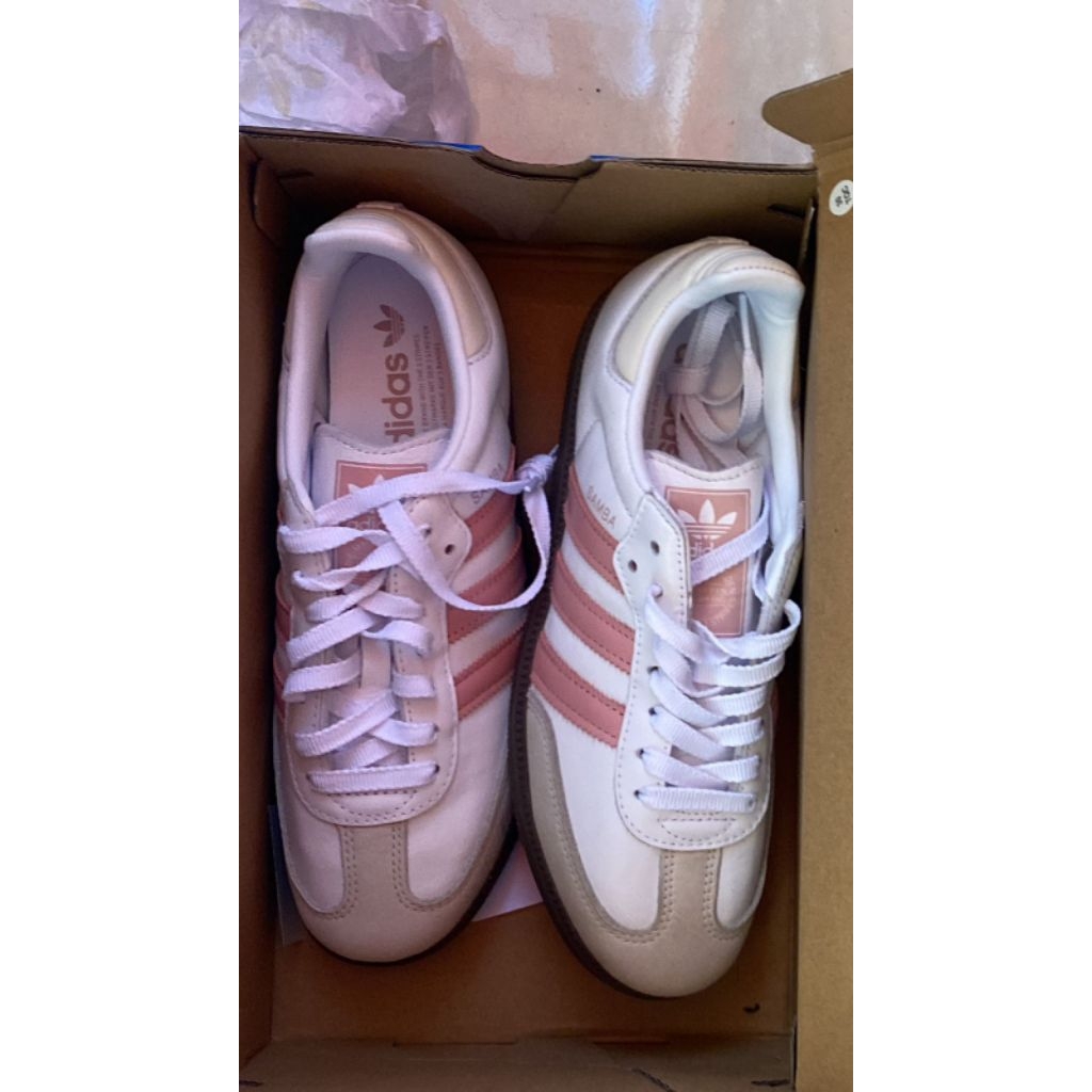 sepatu adidas samba OG pink