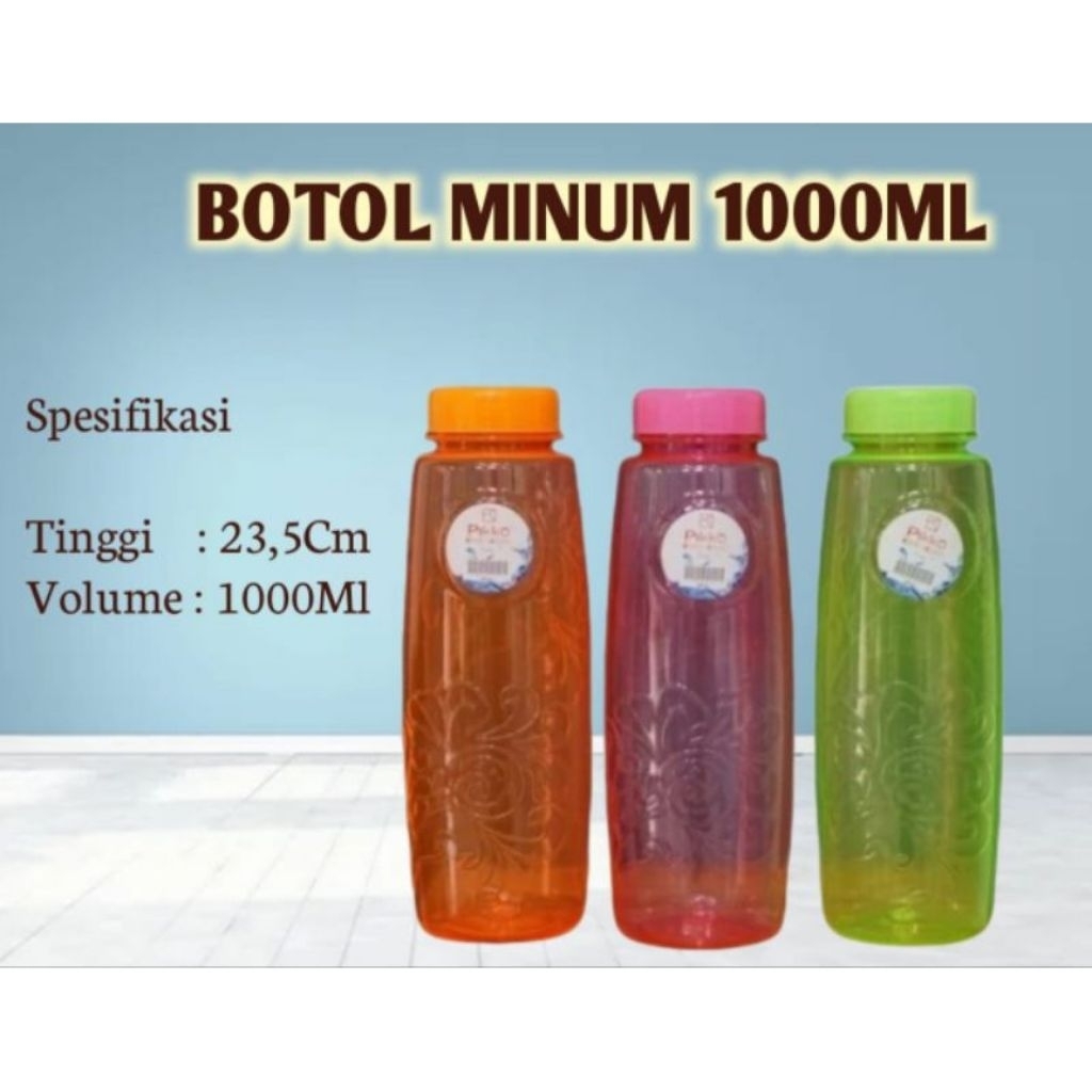 BOTOL AIR MINUM 1 LITER / BOTOL AIR MINUM