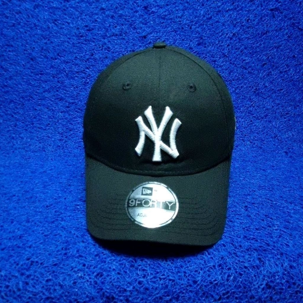 topi NY yankees black new era cap