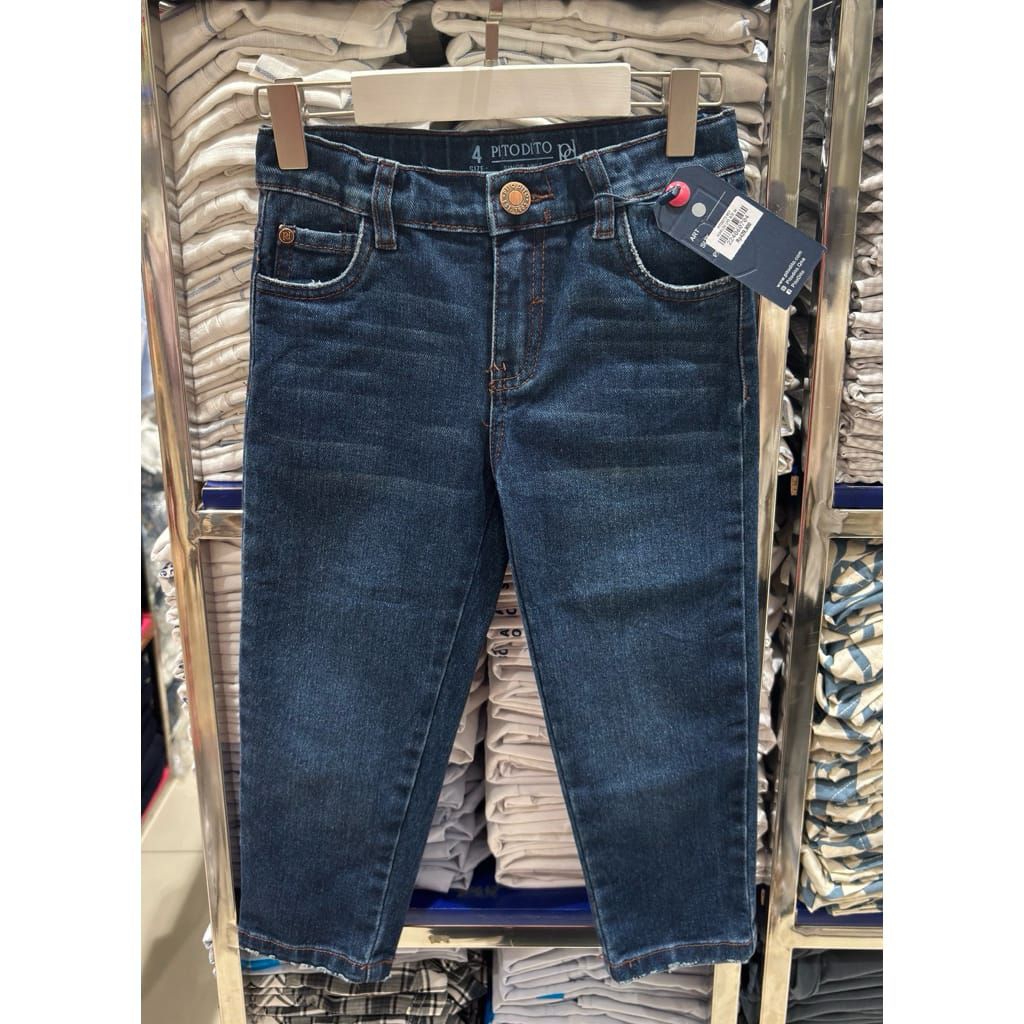celana jeans panjang anak laki-laki merk pitodito size 4-14thn