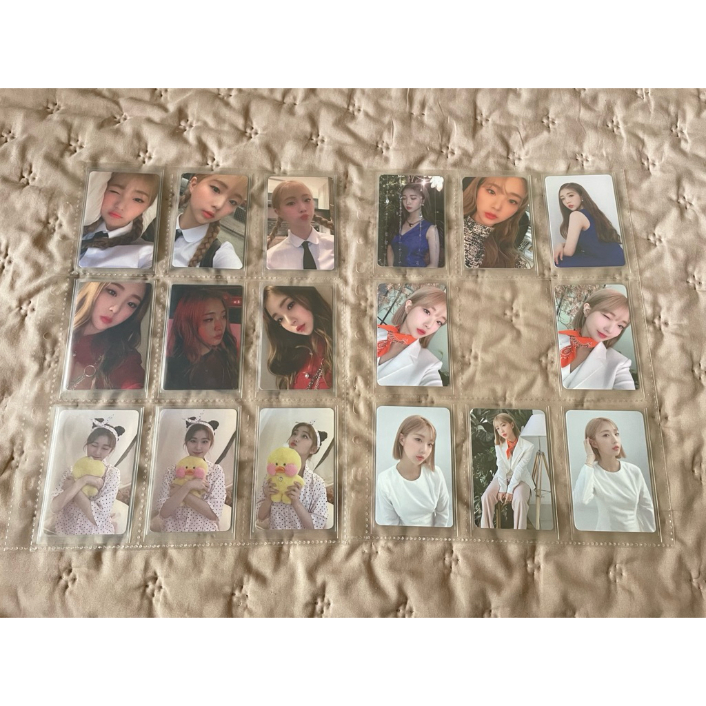 photocard yeojin loona hash broadcast season greetings 2020 2021 set