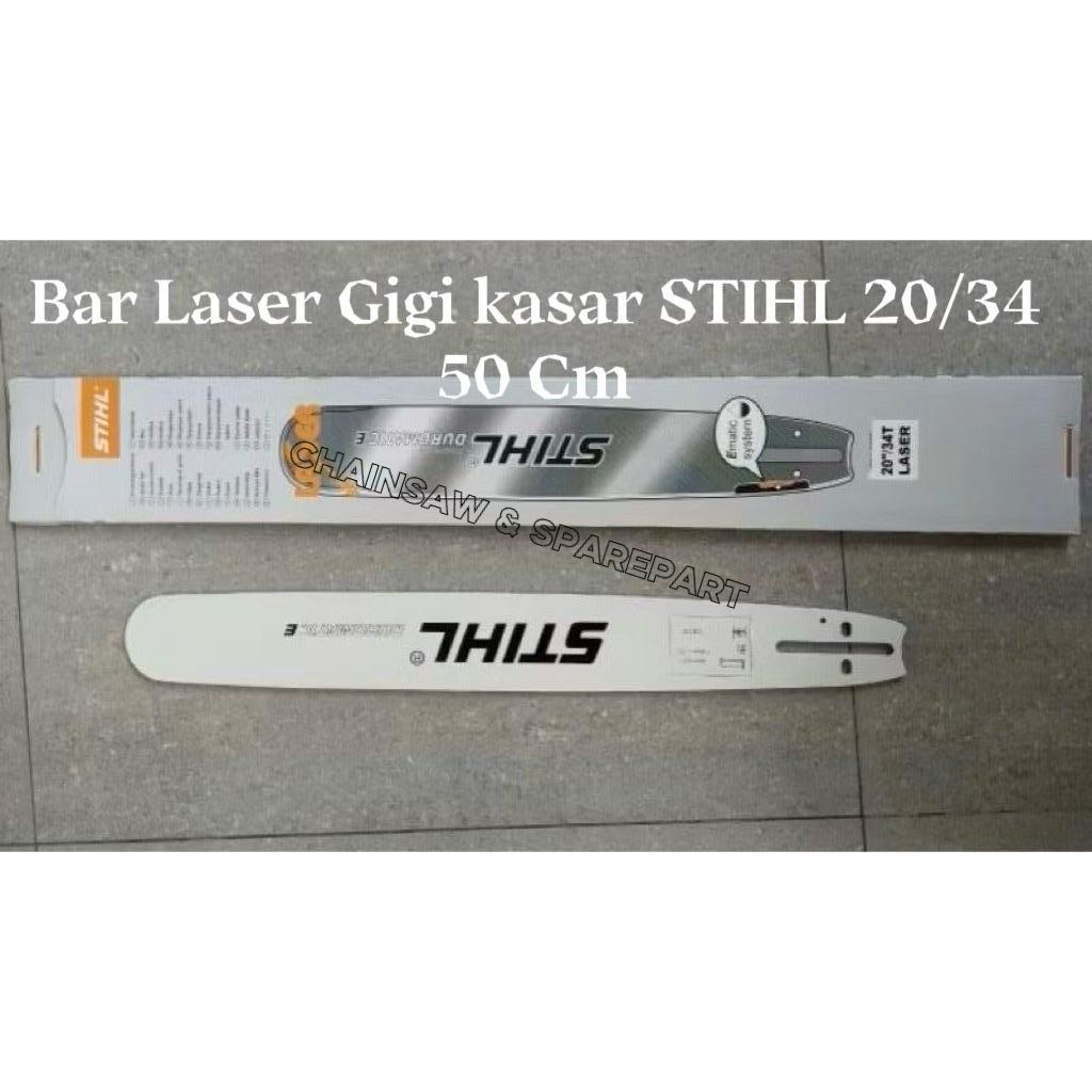 Bar Chainsaw STIHL 20Inch 34Mata ASLI Bar Senso 20”/34T