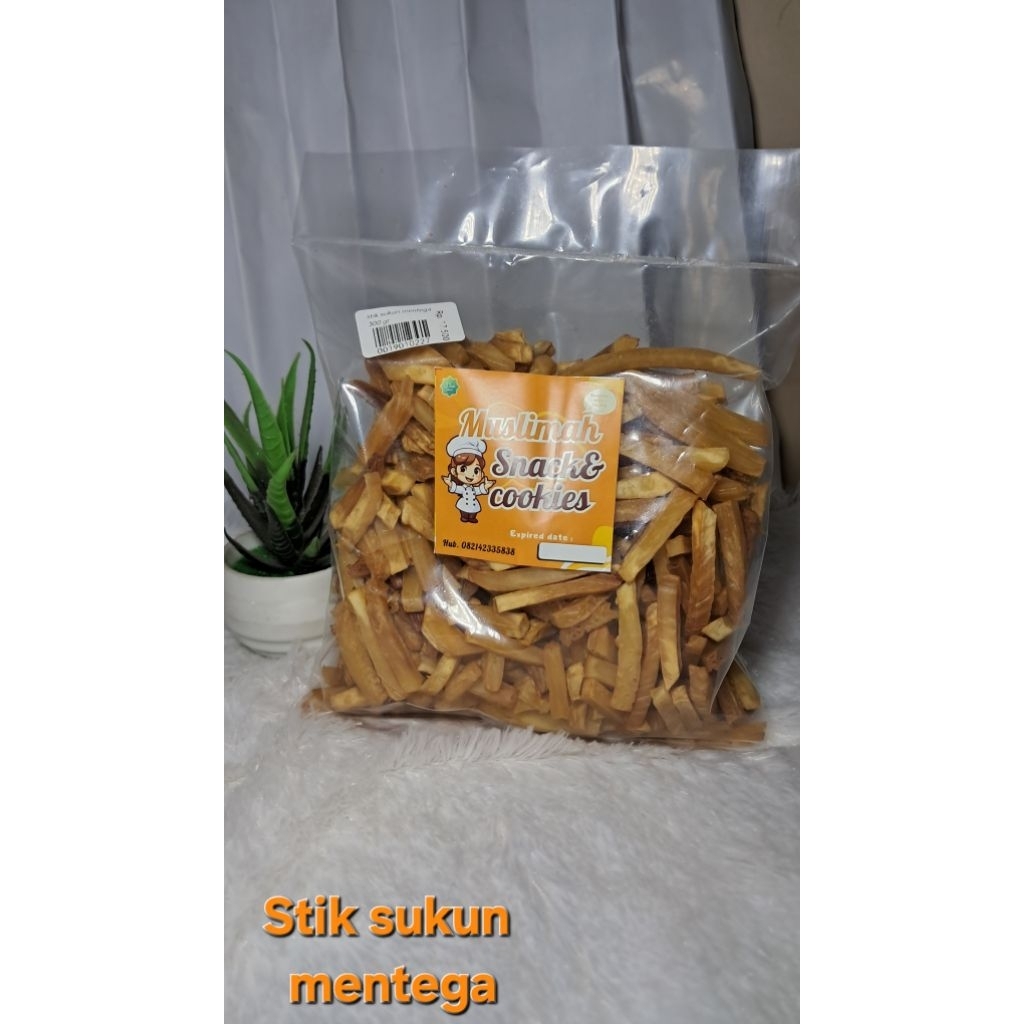 Stik sukun mentega , jajan viral , snack viral , snack lebaran