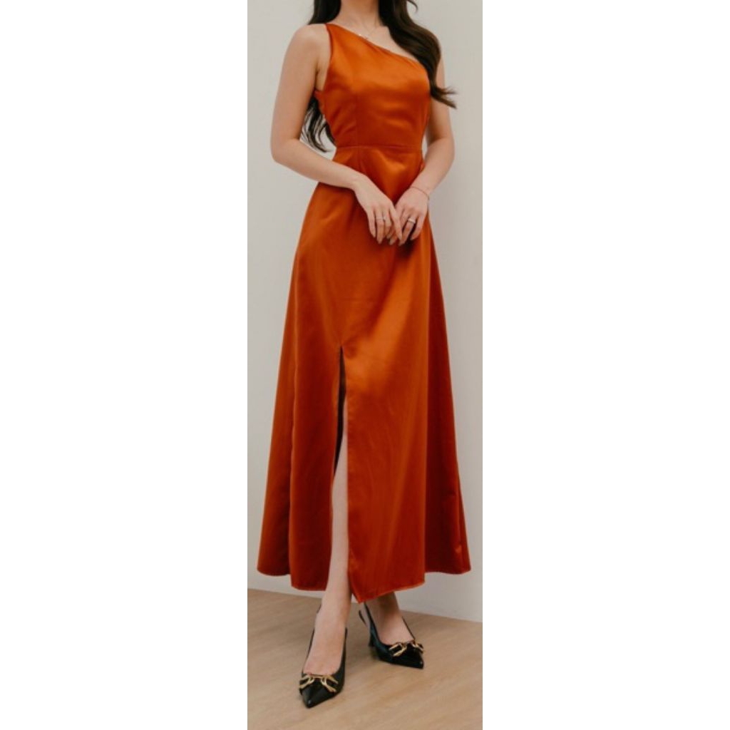 Sage Green PARTY MAXI DRESS PESTA IMLEK CHINESE NEW YEAR TAHUN BARU CINA CHINA HIJAU SAGE GREEN PANJ