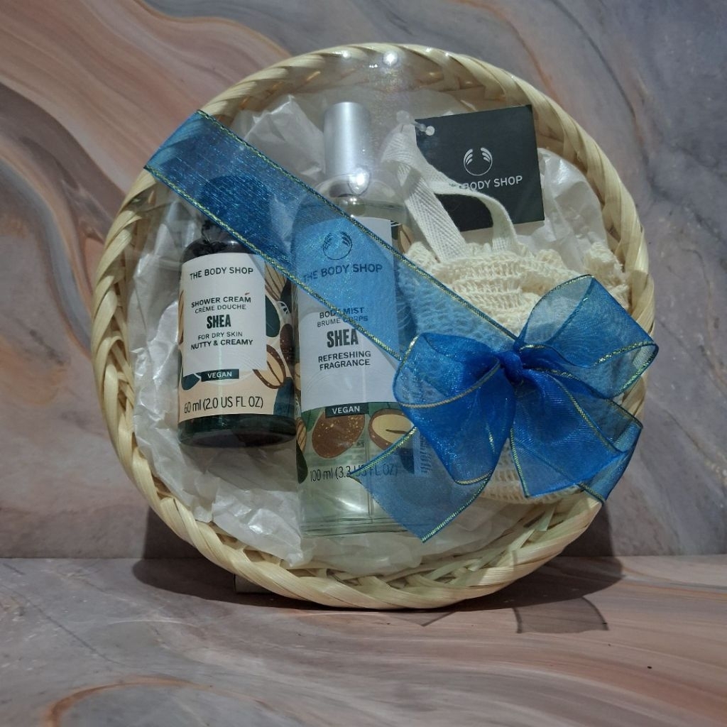 TheBody Shop Shea body mist gift paket seserahan kado murah
