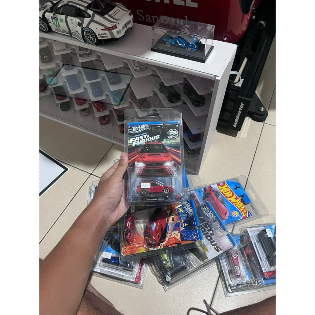 HOT WHEELS SILVER SERIES FNF SUBARU IMPREZA