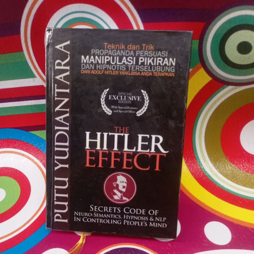 Buku The Hitler effect arkaver tebal By putu Yudiantara