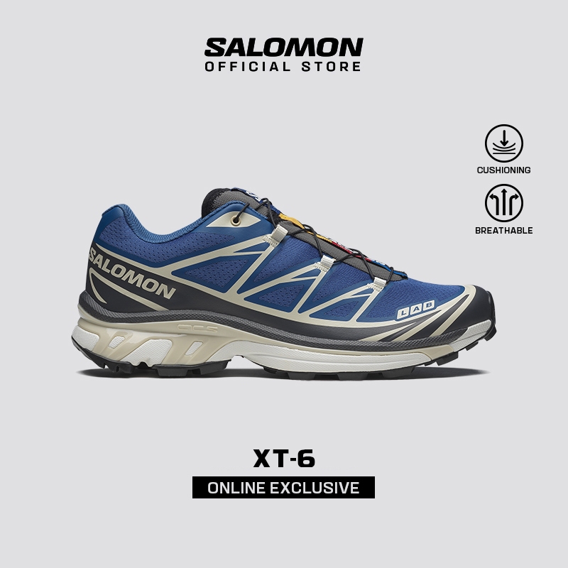 SALOMON XT-6 Unisex Trial Running Shoes Sepatu Lari Outdoor Sports Sneakers Hiking Shoes L47864200
