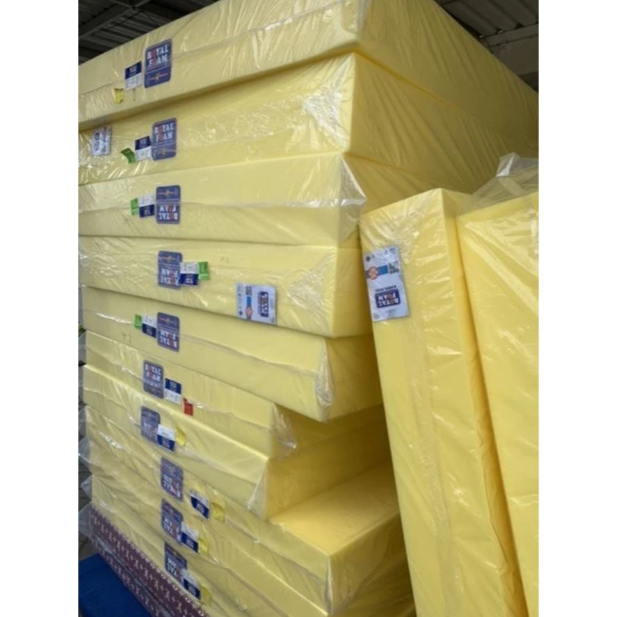 Busa Royal Foam lembaran Tebal Busa Surpet/Kasur Yellow/