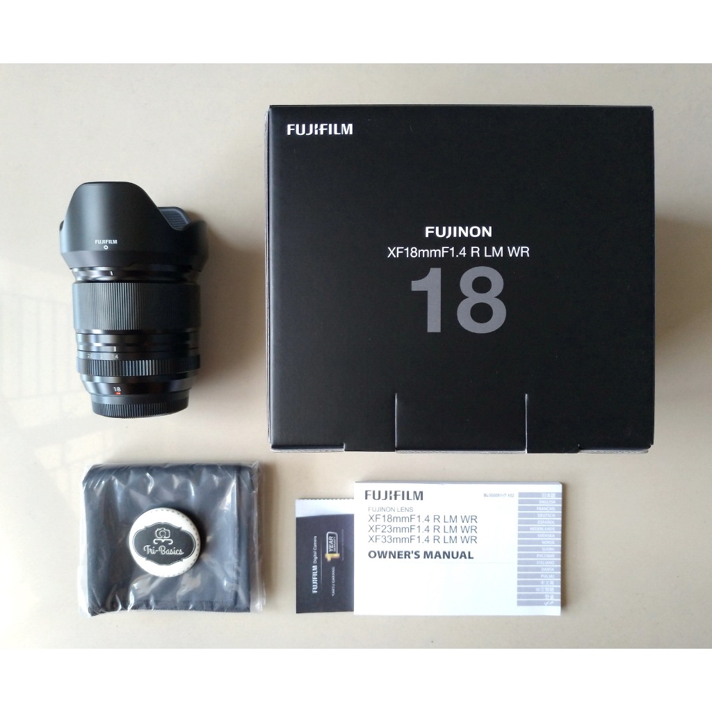 Lensa Fujinon XF 18mm f1.4 f/1.4 R LM WR Like New 4 Fuji Fujifilm 18 mm
