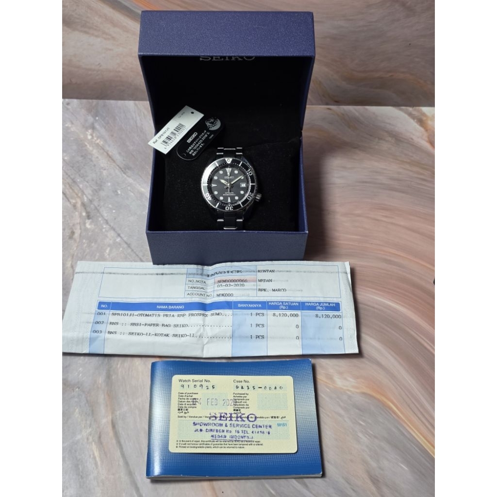 Seiko Sumo SPB101J1 Black Dial Gen 3