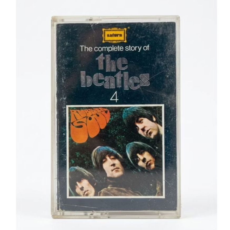 Kaset The Beatles - The Complete Story Of 4 (Pita Basf / Ada Skip 2 Detik)