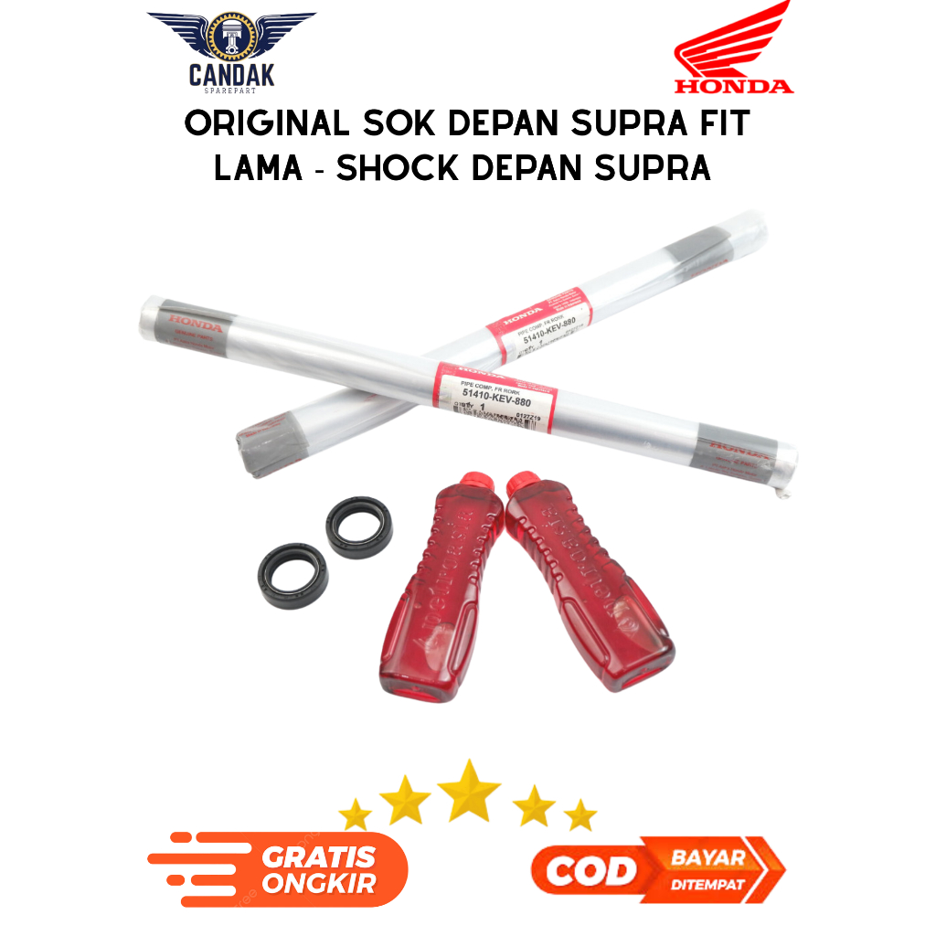 Original sok depan supra fit lama - shock depan supra 51410-KEV-880