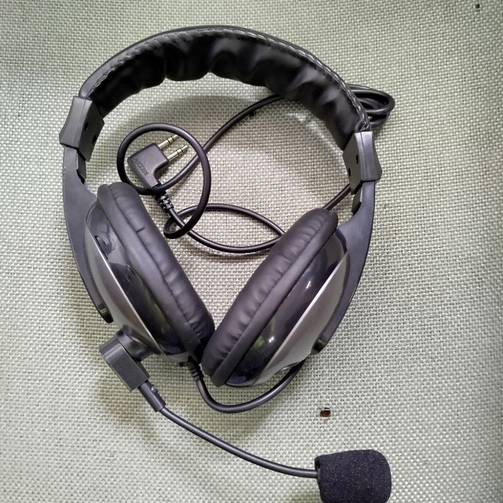 Headaet Pc Headset Pilot Wicom Wh 2012 Original