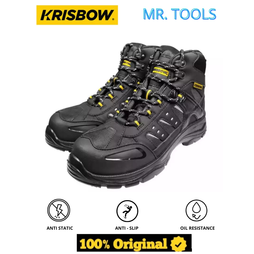 Sepatu Safety Krisbow NEMESIS 6" ORIGINAL