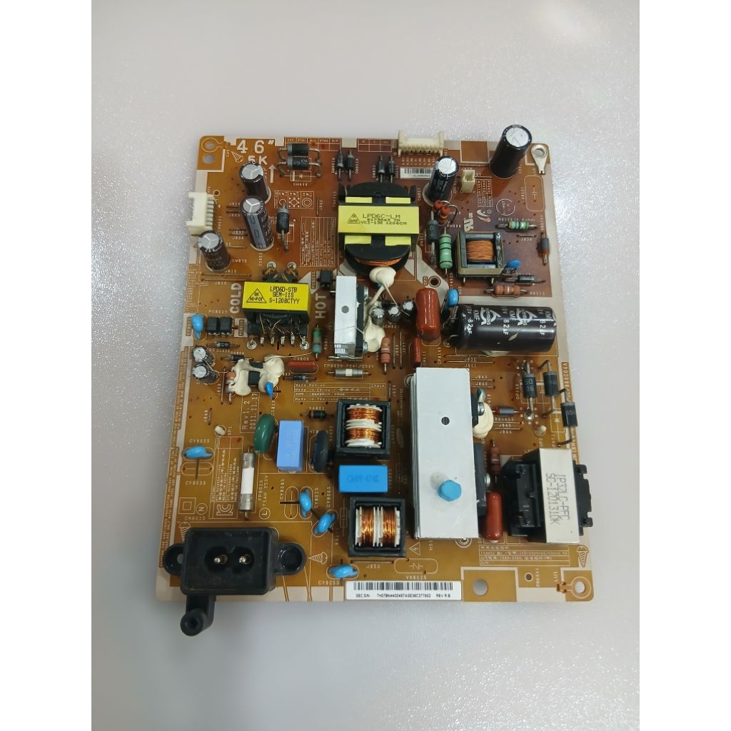 psu led tv samsung ua46eh5000 psu power supply tv mesin tv led