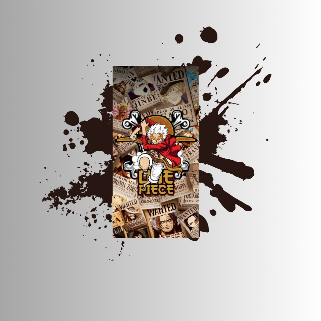 Hiasan Dinding One Piece Minimalis Line Art - Dekorasi Kamar Cowok Black & White