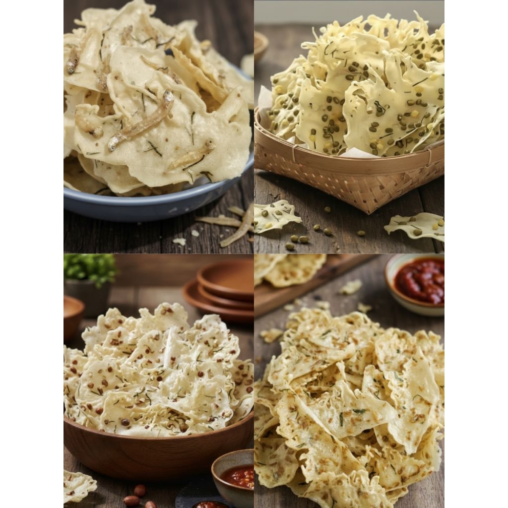 PEYEK TOPLES 5 LITER/PEYEK KACANG/PEYEK/REBON/PEYEK KACANG IJO/PEYEK TERI UKURAN 5 LITER