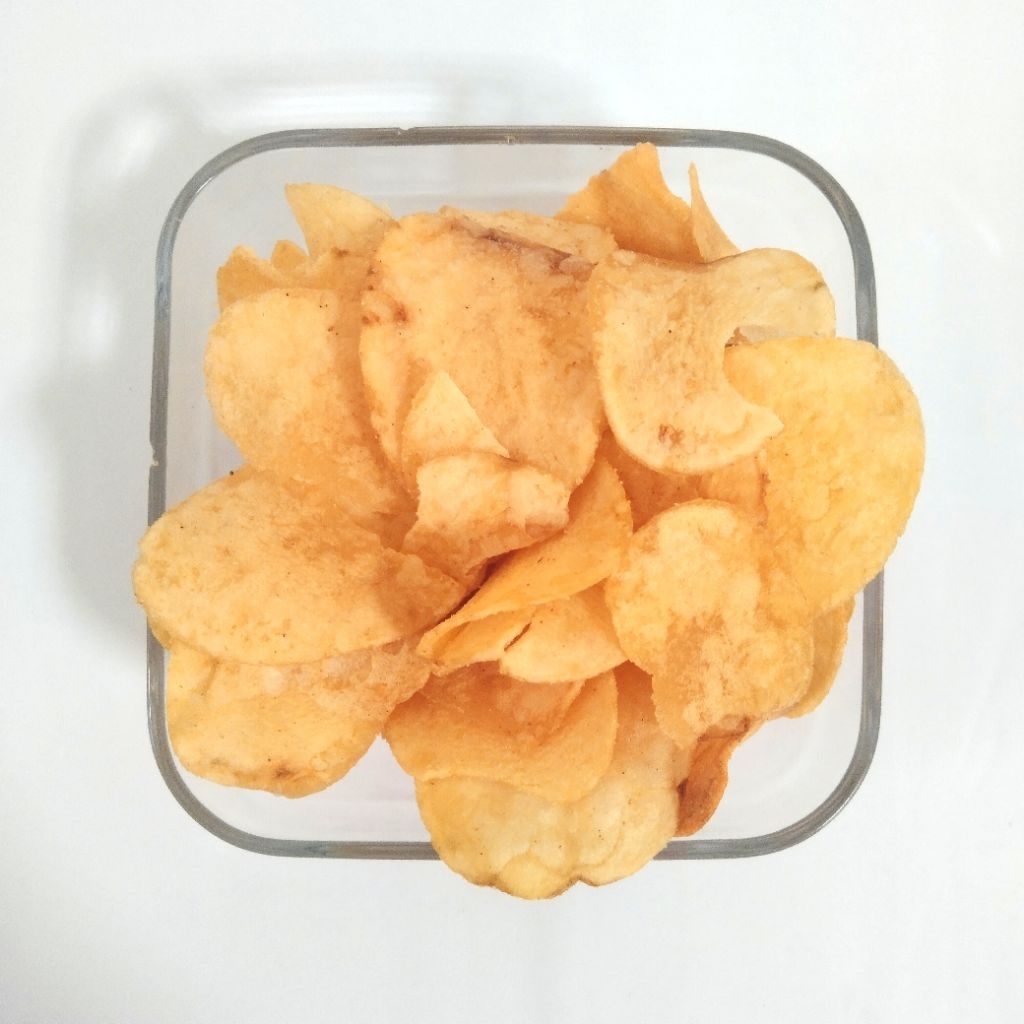 Keripik Kentang 250 gram Renyah Gurih | Makanan ringan kering gurih jajanan pasar kiloan